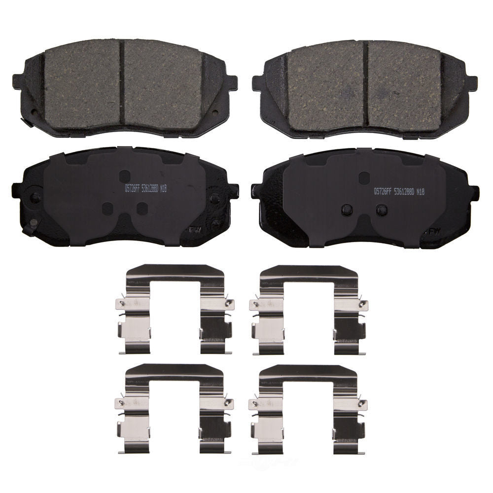 Frt Ceramic Brake Pads  Wagner  ZD1826