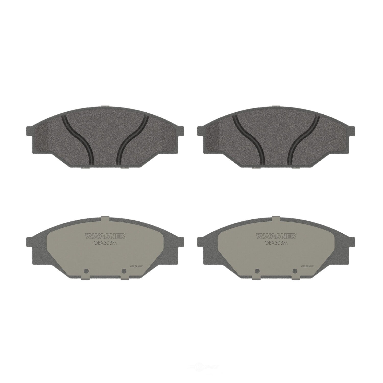 Frt Premium Ceramic Brake Pads  Wagner  OEX303M