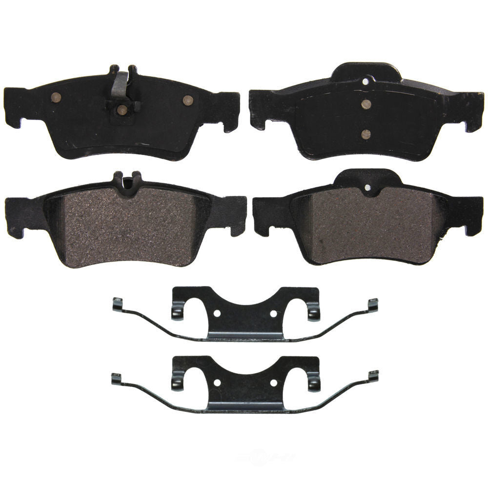 Rr Semi-Met Brake Pads  Wagner  ZX986