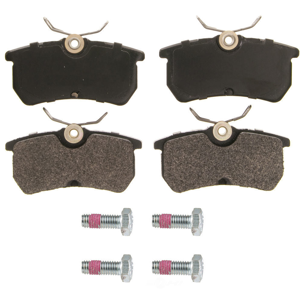 Rr Semi-Met Brake Pads  Wagner  ZX886