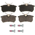 Rr Semi-Met Brake Pads  Wagner  ZX886
