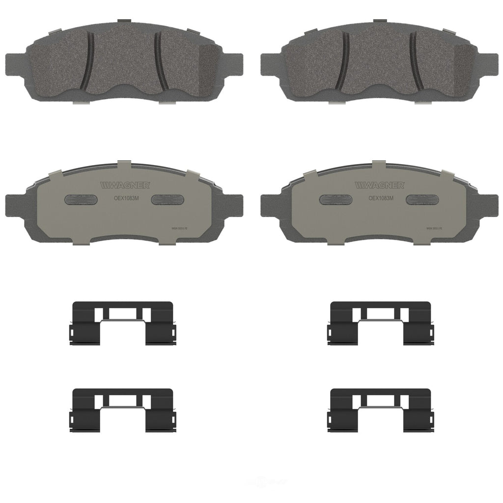 Frt Premium Ceramic Brake Pads  Wagner  OEX1083M