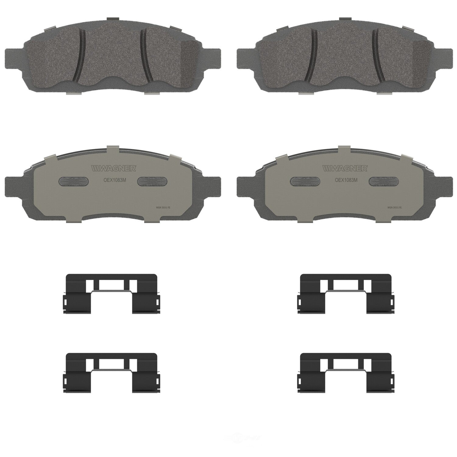 Frt Premium Ceramic Brake Pads  Wagner  OEX1083M
