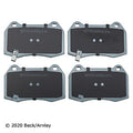Frt Prem Brake Pads  Beck/Arnley  085-1705