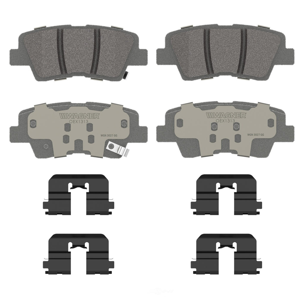 Rr Premium Ceramic Brake Pads  Wagner  OEX1313
