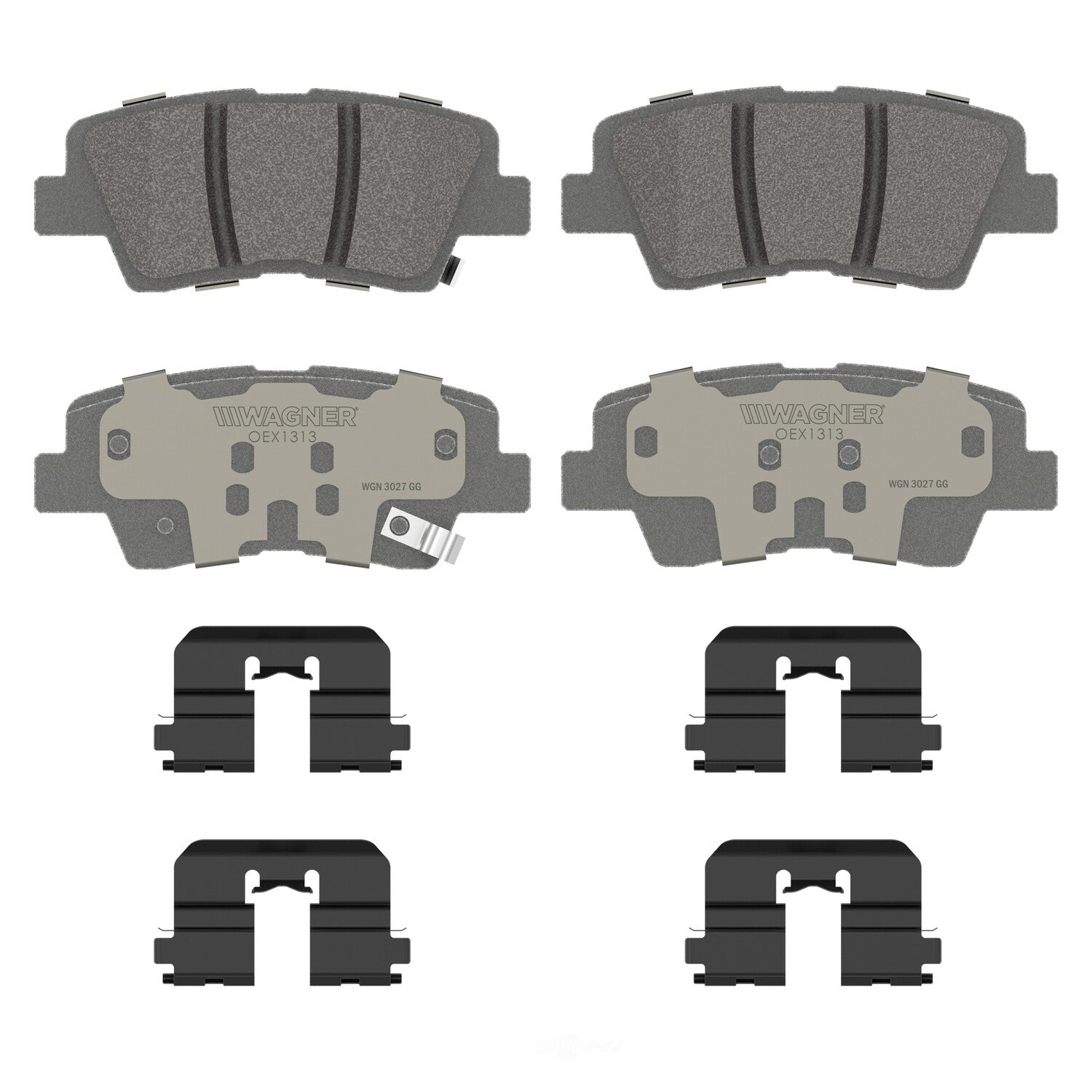 Rr Premium Ceramic Brake Pads  Wagner  OEX1313