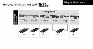 Wiper Blade  Clearplus  18168