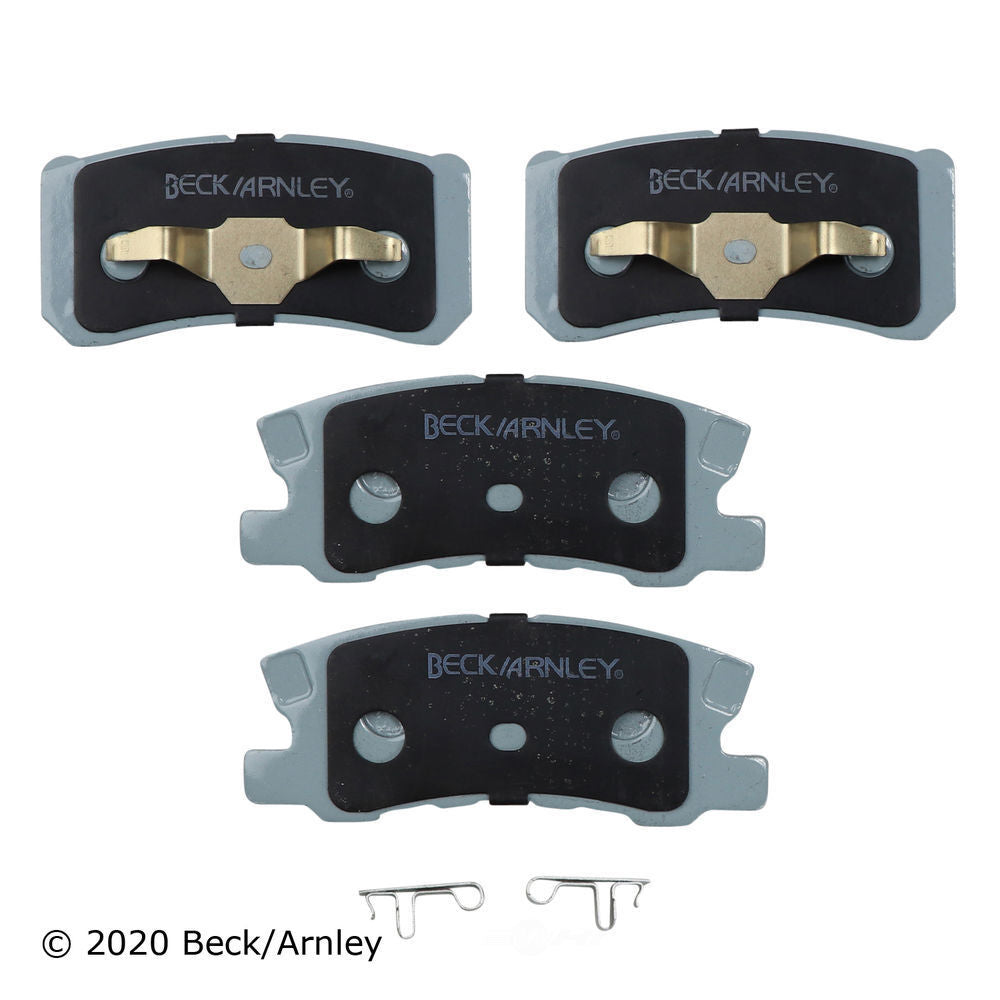 Rr Prem Brake Pads  Beck/Arnley  085-1847