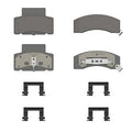 Frt Premium Ceramic Brake Pads  Wagner  OEX459M