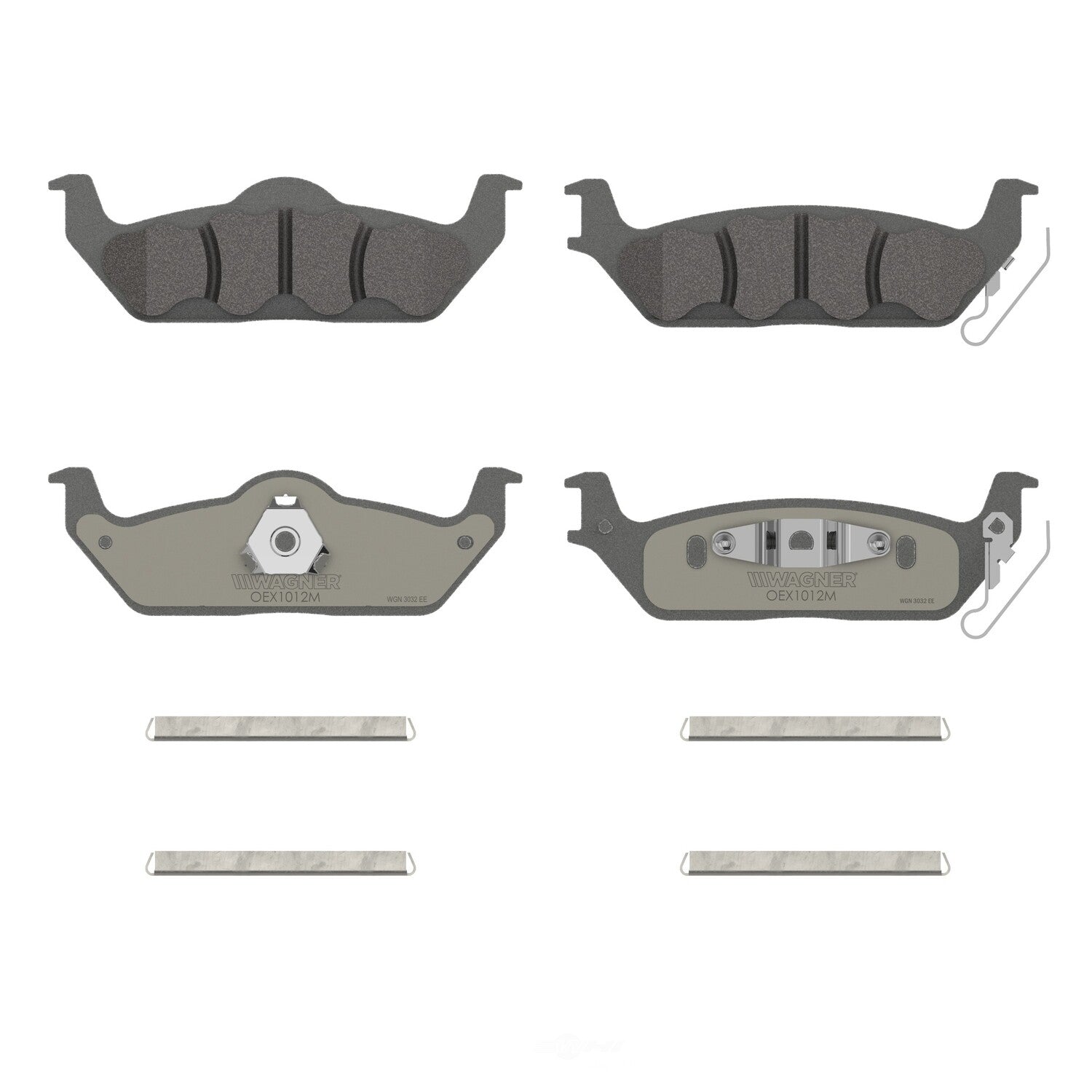 Rr Premium Ceramic Brake Pads  Wagner  OEX1012M