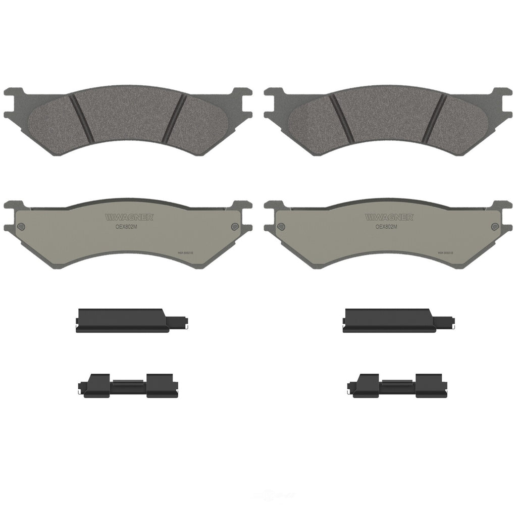 Rr Premium Ceramic Brake Pads  Wagner  OEX802M