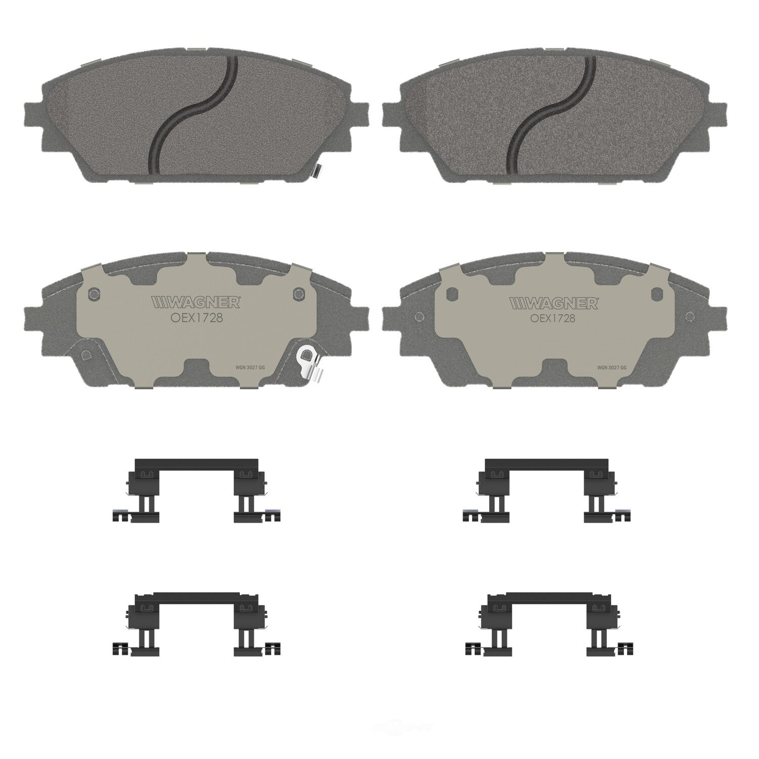 Frt Premium Ceramic Brake Pads  Wagner  OEX1728