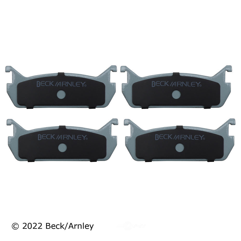 Rr Prem Brake Pads  Beck/Arnley  085-1389