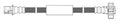 Rr Brake Hose  Centric Parts  150.66412
