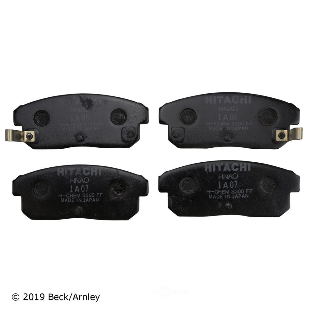Rr OE Brake Pads  Beck/Arnley  089-1663