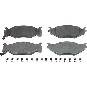 Frt Semi-Met Brake Pads  Wagner  ZX522