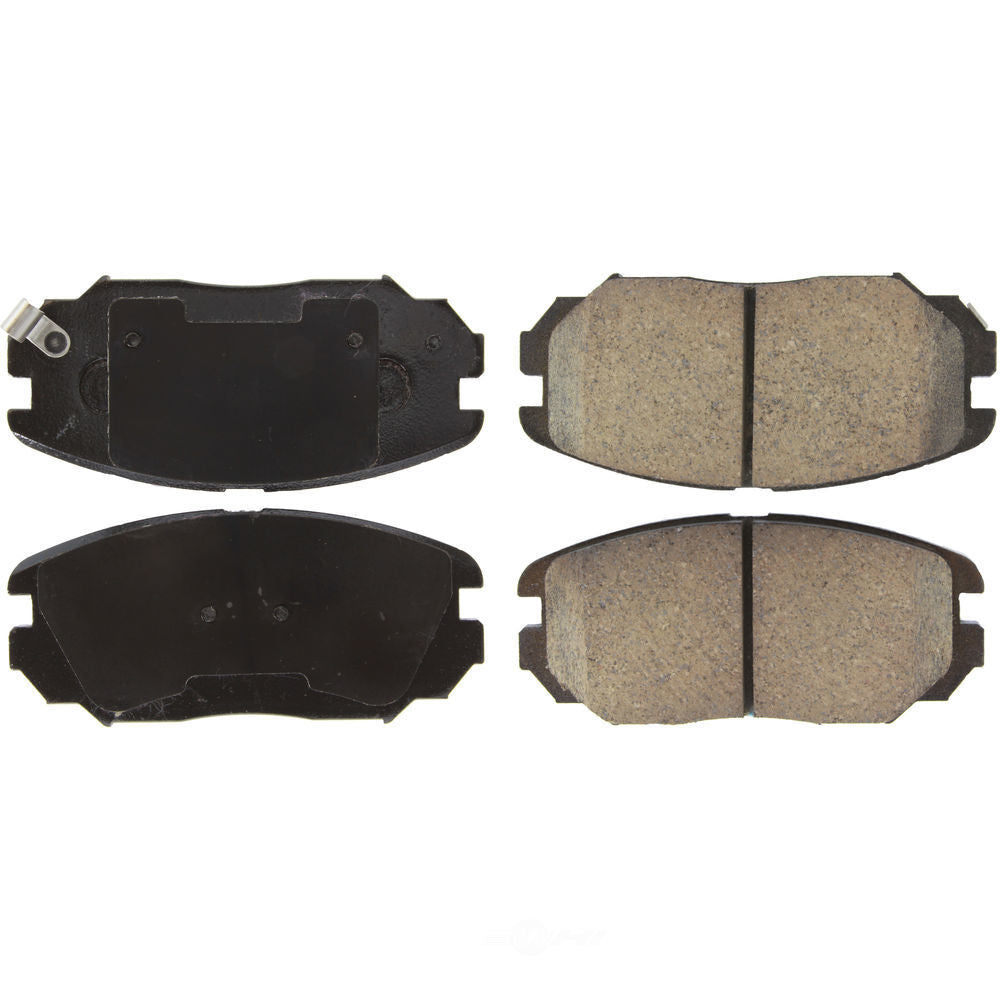 Frt Super Prem Ceramic Brake Pads  Centric Parts  105.11251