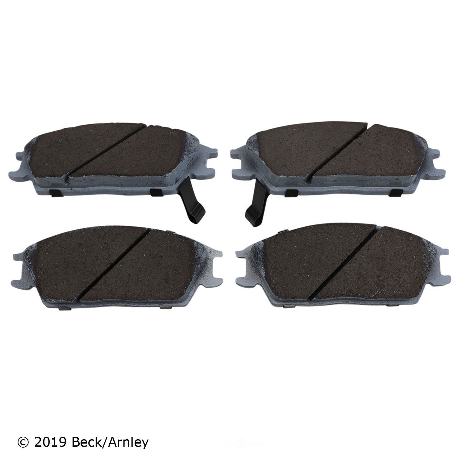 Frt Prem Brake Pads  Beck/Arnley  085-1337