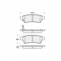Rr Severe Duty Semi-Met Prem Brake Pad  Centric Parts  106.11000