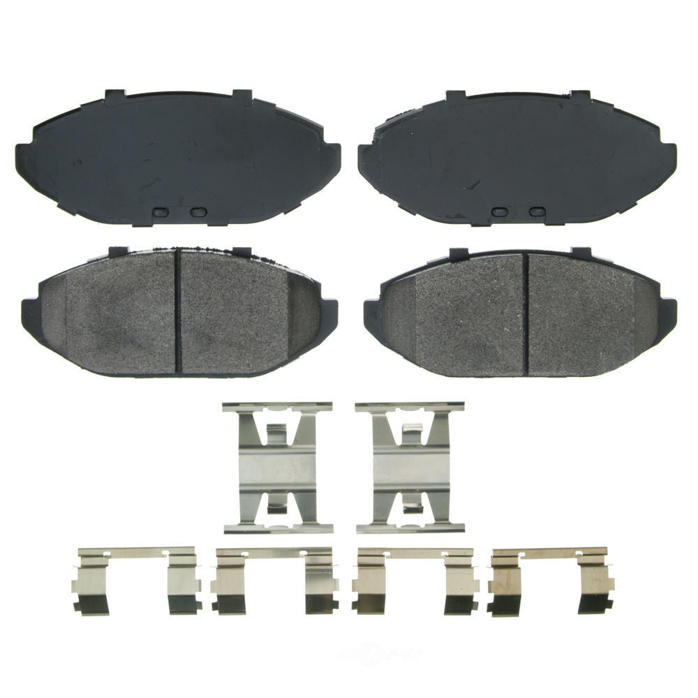 Frt Semi-Met Brake Pads  Wagner  ZX748
