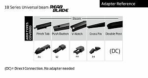 Wiper Blade  Clearplus  18167