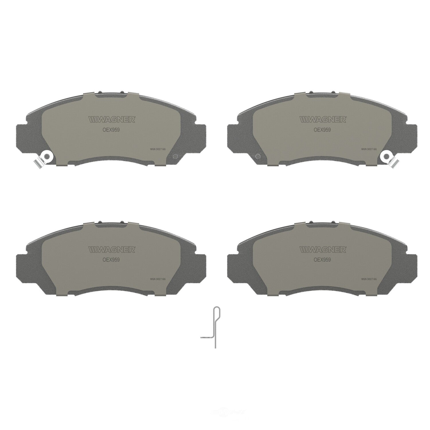Frt Premium Ceramic Brake Pads  Wagner  OEX959