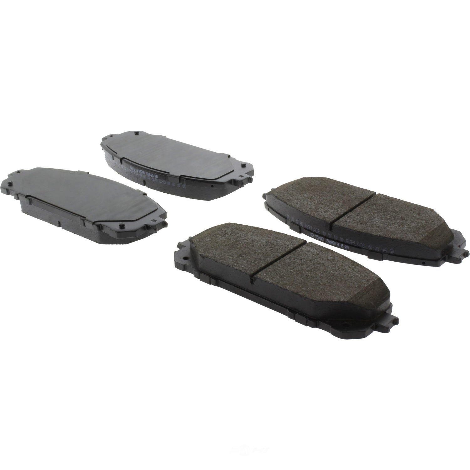 Frt Super Prem Ceramic Brake Pads  Centric Parts  105.18430