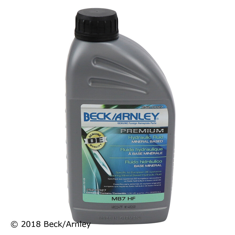 Pwr Strg Hydraulic System Fluid  Beck/Arnley  252-0027