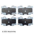 Rr Prem Brake Pads  Beck/Arnley  085-1908