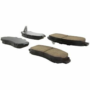 Frt Super Prem Ceramic Brake Pads  Centric Parts  105.10890