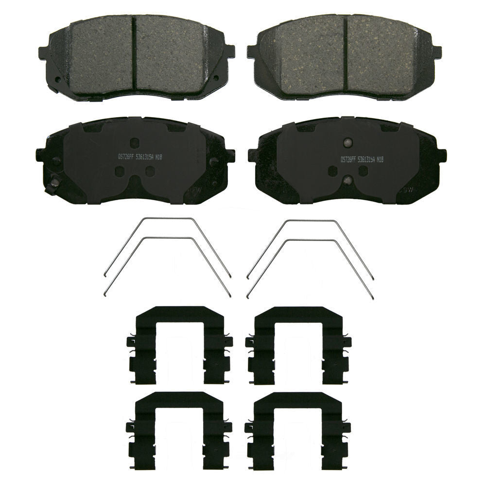 Wagner New Quickstop Ceramic Brake Pad ZD1855