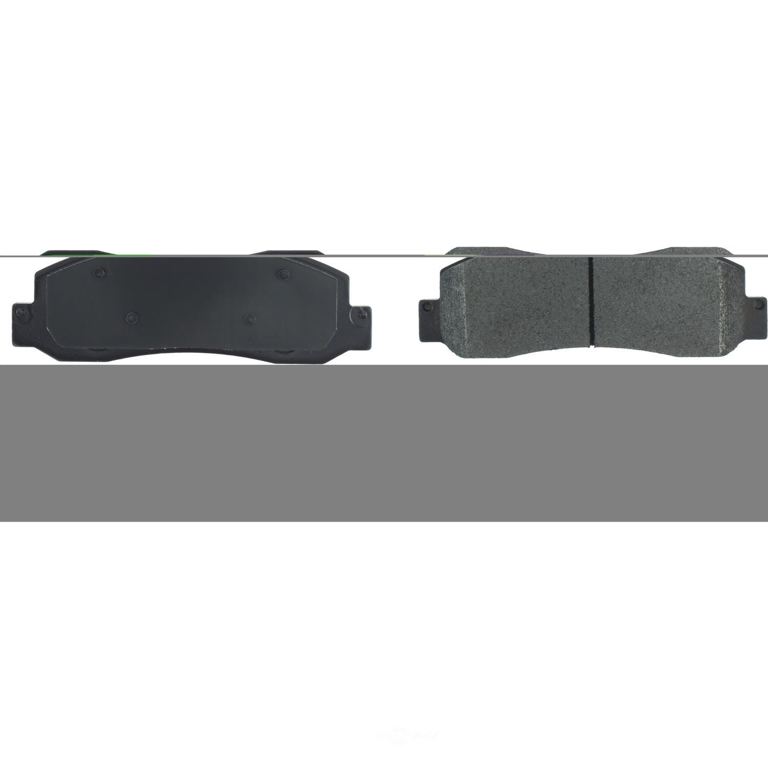 Frt Severe Duty Semi-Met Prem Brake Pads  Centric Parts  106.10690