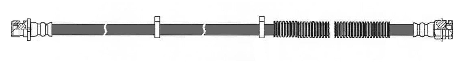 Rr Brake Hose  Centric Parts  150.65479