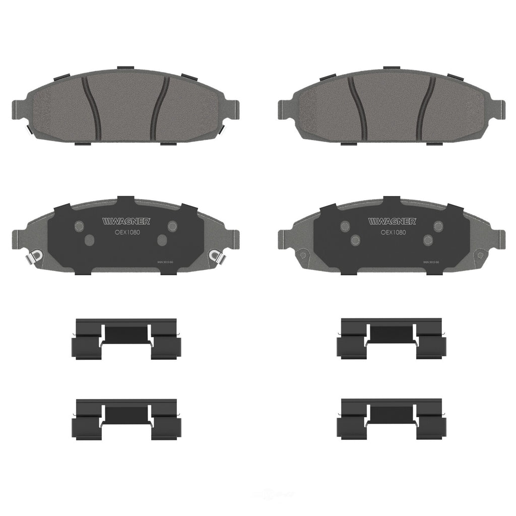 Frt Premium Ceramic Brake Pads  Wagner  OEX1080