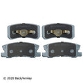 Rr Prem Brake Pads  Beck/Arnley  085-1680