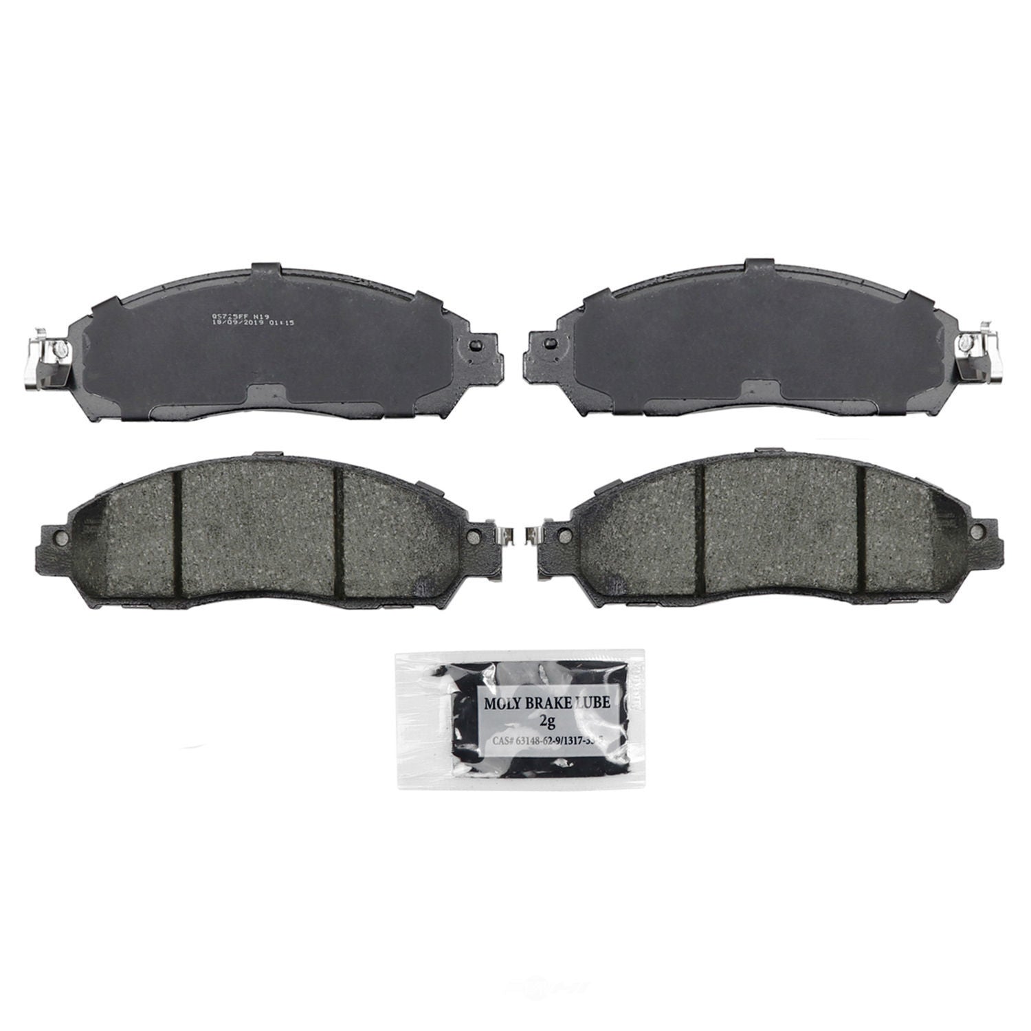 Frt Ceramic Brake Pads  Wagner  ZD1911