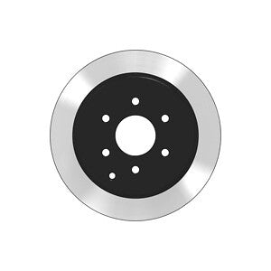 Rr Disc Brake Rotor  Wagner  BD180430E