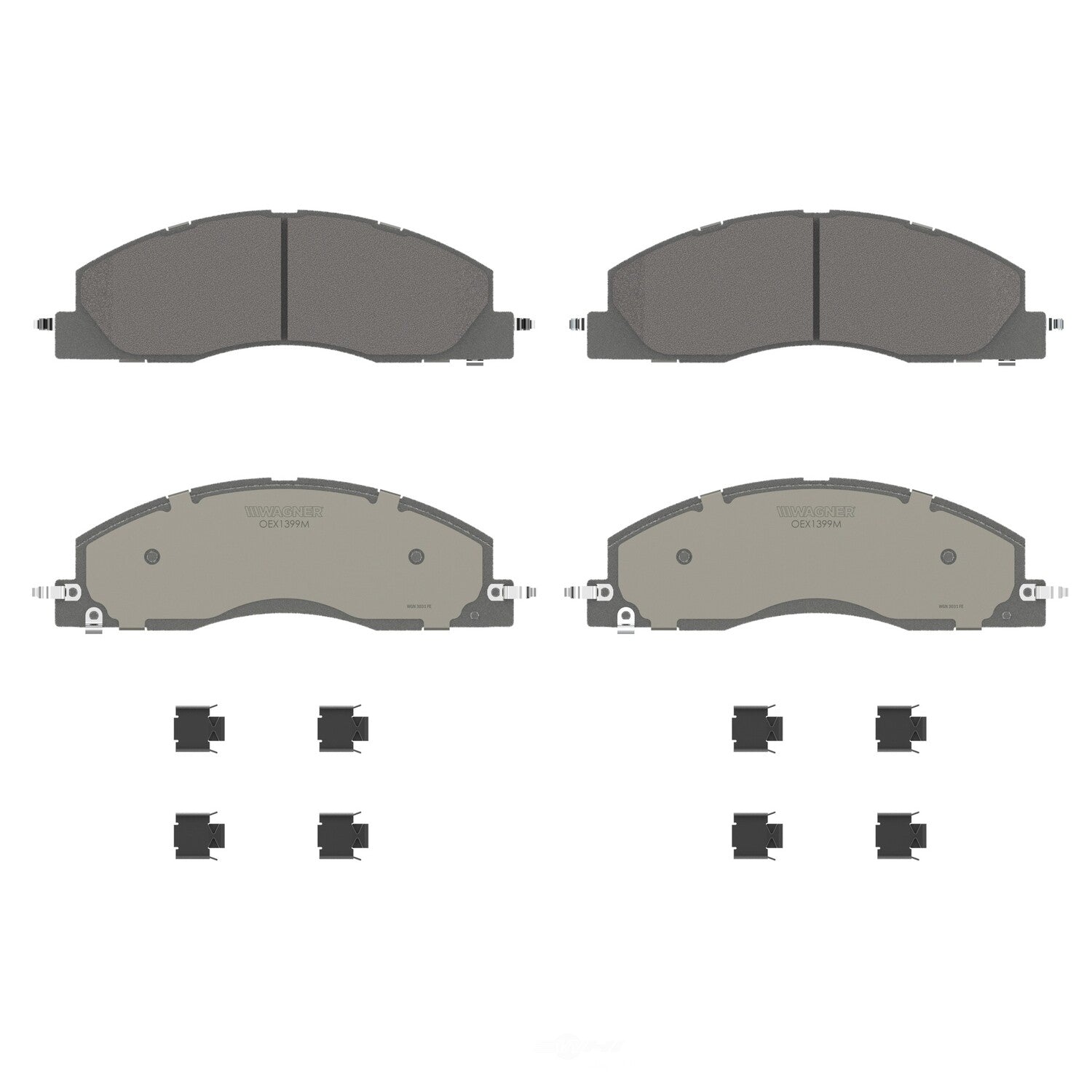 Frt Premium Ceramic Brake Pads  Wagner  OEX1399M