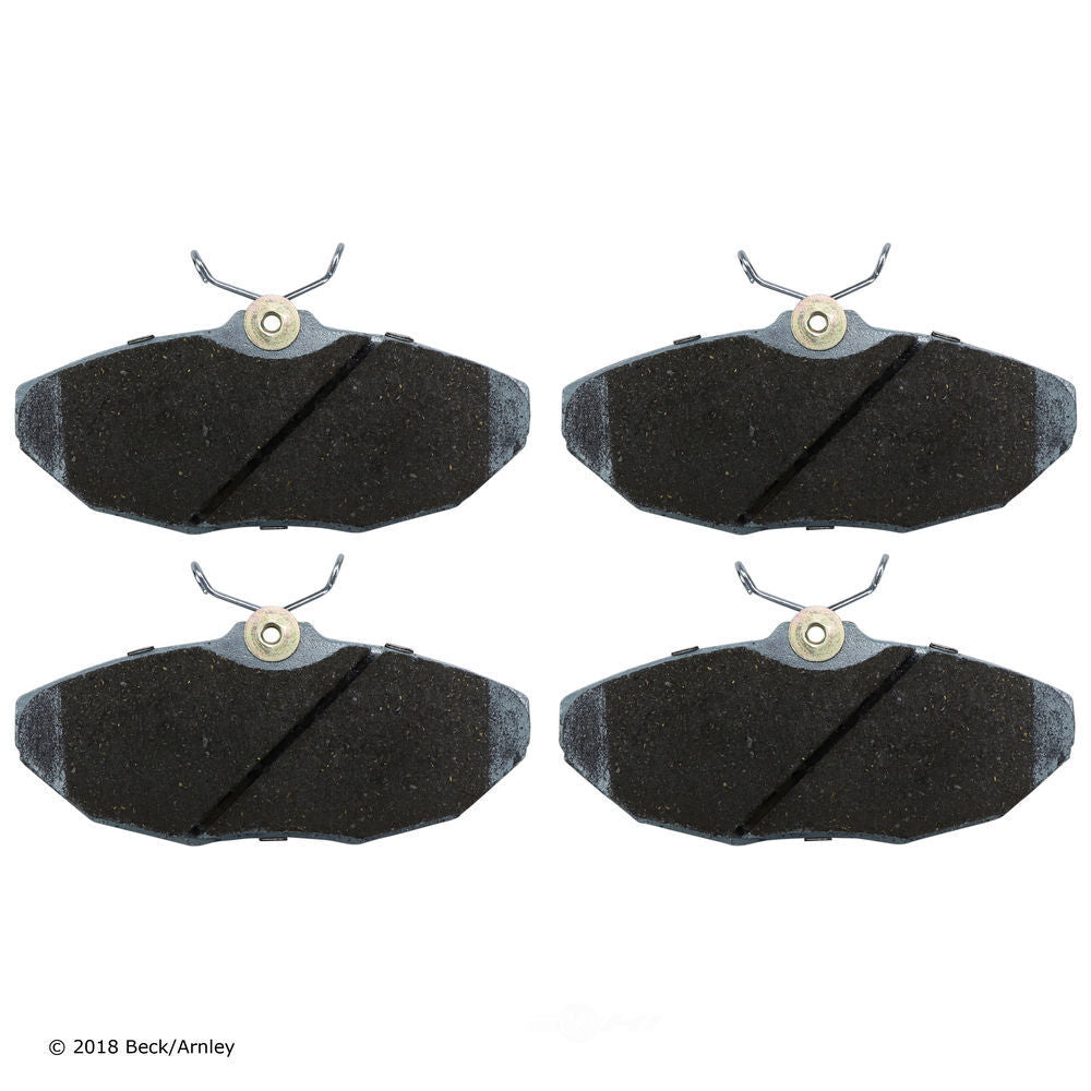 Rr Prem Brake Pads  Beck/Arnley  085-1650