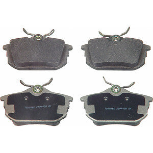 Rr Semi-Met Brake Pads  Wagner  ZX838