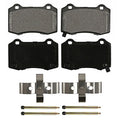 Rr Semi-Met Brake Pads  Wagner  ZX1270A