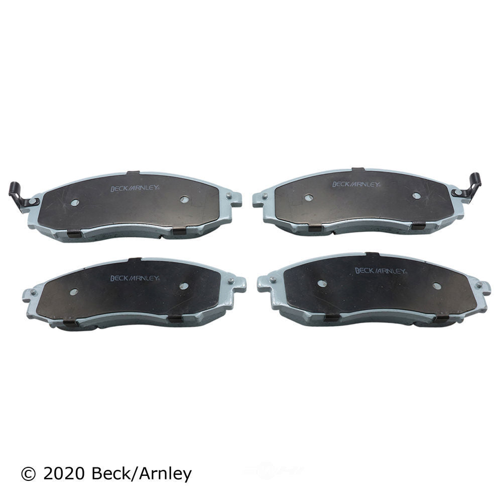 Frt Prem Brake Pads  Beck/Arnley  085-1653