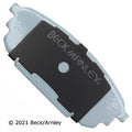 Rr Prem Brake Pads  Beck/Arnley  085-1782