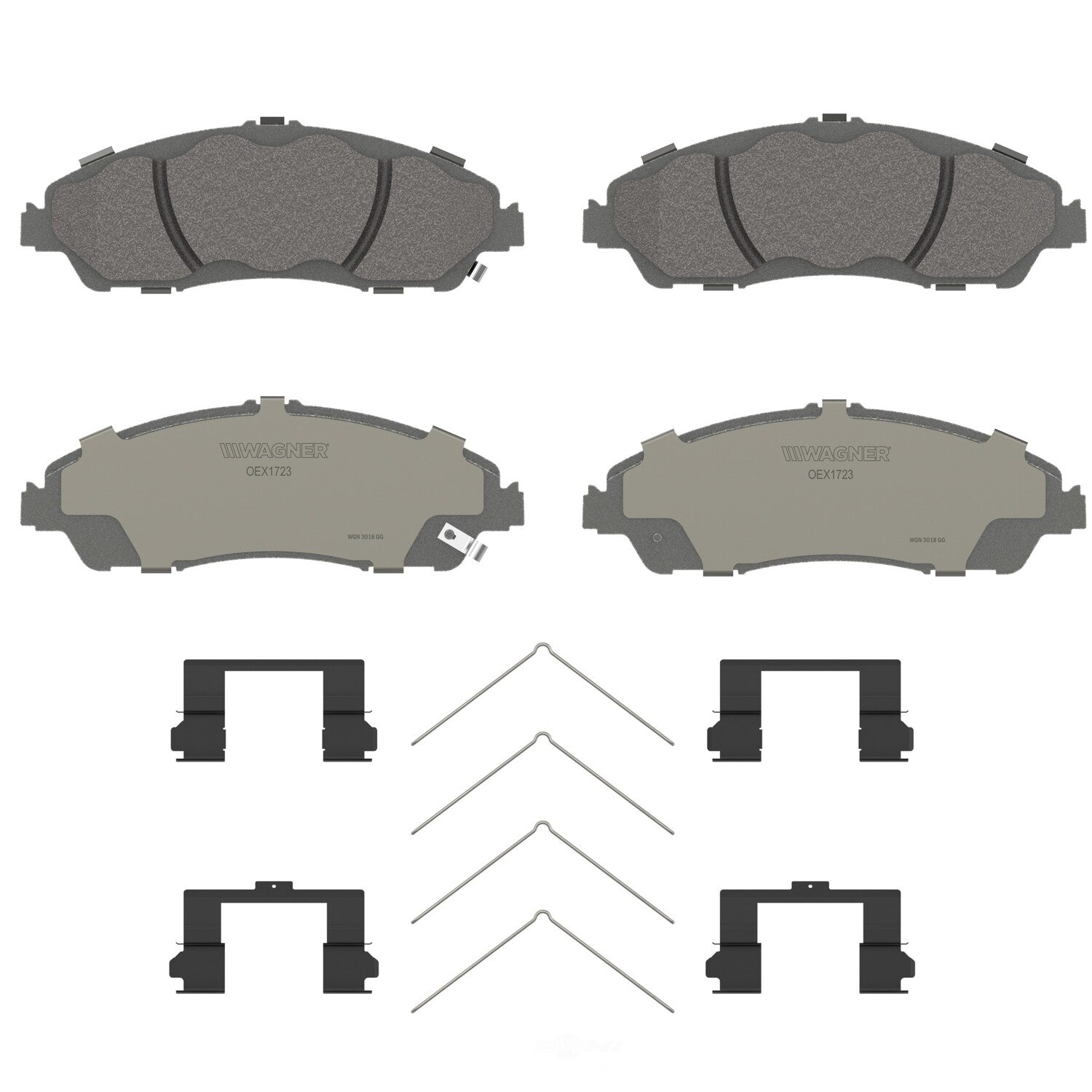 Frt Premium Ceramic Brake Pads  Wagner  OEX1723