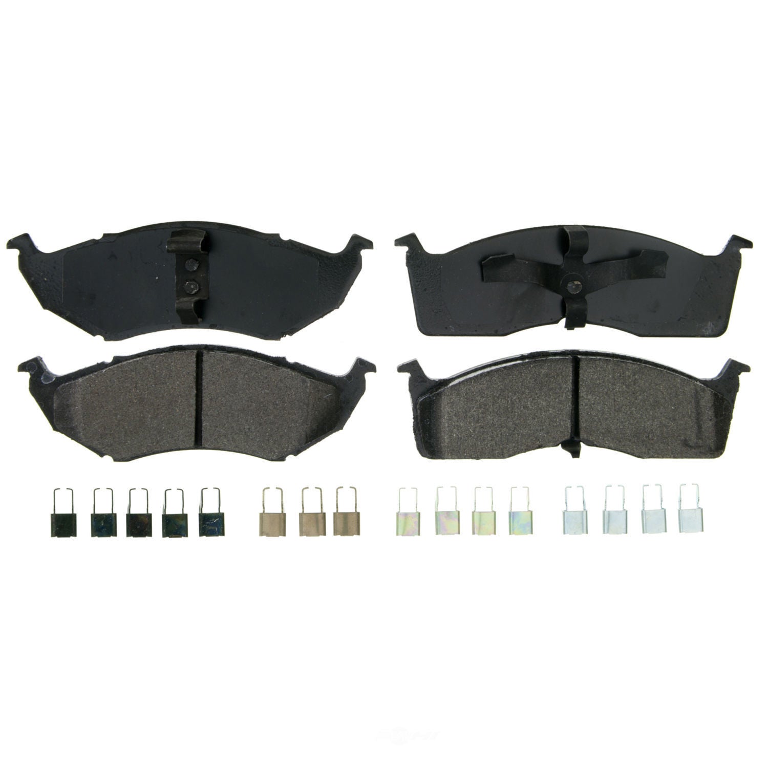 Frt Semi-Met Brake Pads  Wagner  ZX642