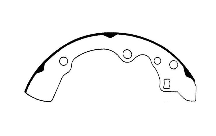 Rr Premium Brake Shoes  Centric Parts  111.05980