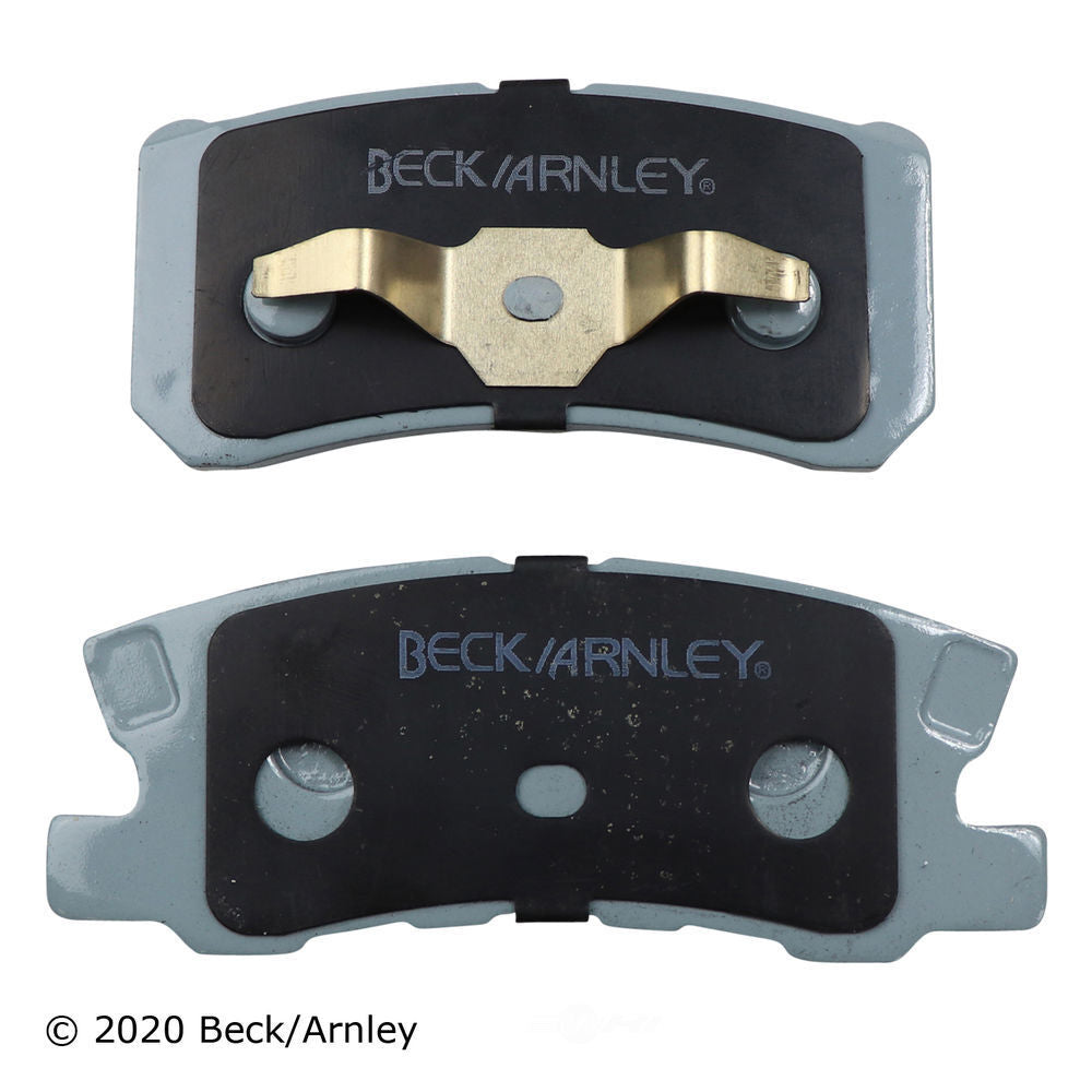 Rr Prem Brake Pads  Beck/Arnley  085-1847