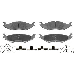 Rr Semi-Met Brake Pads  Wagner  ZX1046