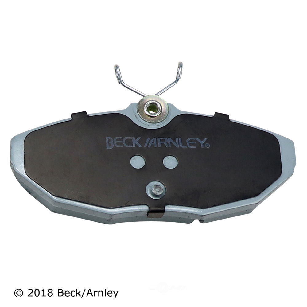 Rr Prem Brake Pads  Beck/Arnley  085-1650