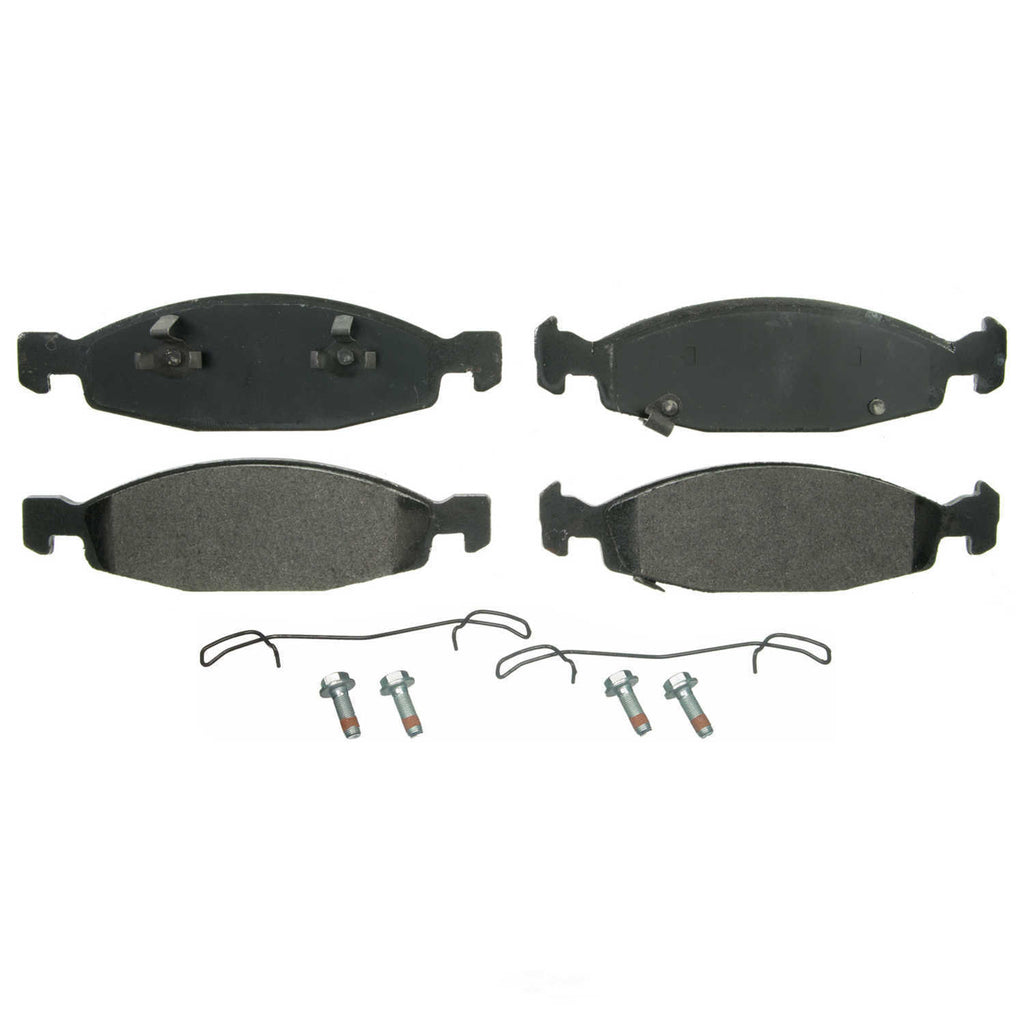 Frt Semi-Met Brake Pads  Wagner  ZX942
